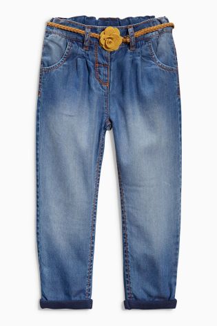 Denim Dk Blue Soft Lined Jeans (3mths-6yrs)